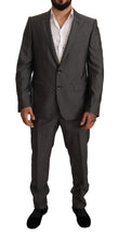 Load image into Gallery viewer, Dolce &amp; Gabbana Elegant Martini Slim-Fit Wool Silk Suit
