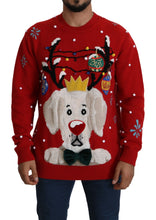 Load image into Gallery viewer, Dolce &amp; Gabbana Elegant Christmas Cashmere Sweater
