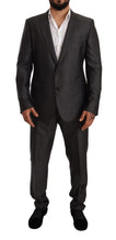 Load image into Gallery viewer, Dolce &amp; Gabbana Elegant Gray Martini Slim Fit Silk-Wool Suit
