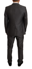 Load image into Gallery viewer, Dolce &amp; Gabbana Elegant Gray Martini Slim Fit Silk-Wool Suit
