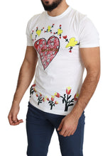 Load image into Gallery viewer, Dolce &amp; Gabbana Chic Saint Valentine Print Crew Neck T-Shirt
