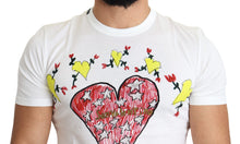 Load image into Gallery viewer, Dolce &amp; Gabbana Chic Saint Valentine Print Crew Neck T-Shirt
