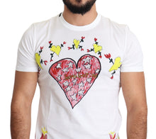 Load image into Gallery viewer, Dolce &amp; Gabbana Chic Saint Valentine Print Crew Neck T-Shirt
