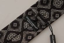 Load image into Gallery viewer, Dolce &amp; Gabbana Elegant Silk Geometric Bow Tie
