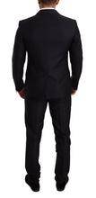 Load image into Gallery viewer, Dolce &amp; Gabbana Elegant Slim Fit Jacquard Suit in Blue
