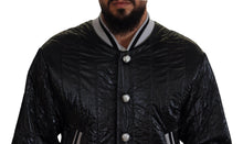 Load image into Gallery viewer, Dolce &amp; Gabbana Sleek Black Bomber Jacket
