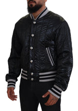 Load image into Gallery viewer, Dolce &amp; Gabbana Sleek Black Bomber Jacket
