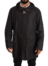 Load image into Gallery viewer, Dolce &amp; Gabbana Elegant Black Hooded Blouson Jacket
