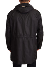 Load image into Gallery viewer, Dolce &amp; Gabbana Elegant Black Hooded Blouson Jacket
