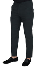 Load image into Gallery viewer, Dolce &amp; Gabbana Blue Wool Slim Fit Formal Pants
