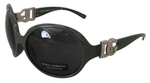 Load image into Gallery viewer, Dolce &amp; Gabbana Emerald Allure Oversized Sunglasses
