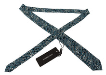 Load image into Gallery viewer, Dolce &amp; Gabbana Elegant Silk Blue Bow Tie
