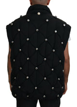 Load image into Gallery viewer, Dolce &amp; Gabbana Elegant Black Sleeveless Vest Jacket
