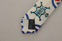 Load image into Gallery viewer, Dolce &amp; Gabbana Elegant Multicolor Majolica Silk Tie
