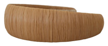 Load image into Gallery viewer, Dolce &amp; Gabbana Exquisite Beige Viscose Diadem Headband
