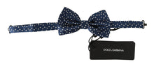 Load image into Gallery viewer, Dolce &amp; Gabbana Elegant Silk Polka Dot Bow Tie
