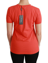 Load image into Gallery viewer, Dolce &amp; Gabbana Elegant Red Crewneck Short Sleeve Tee

