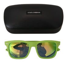 Load image into Gallery viewer, Dolce &amp; Gabbana Acid Green Chic Full Rim Sunglasses
