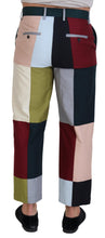 Load image into Gallery viewer, Dolce &amp; Gabbana Stunning Multicolor Patchwork Pants
