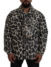 Load image into Gallery viewer, Dolce &amp; Gabbana Multicolor Leopard Print Parka Jacket
