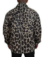 Load image into Gallery viewer, Dolce &amp; Gabbana Multicolor Leopard Print Parka Jacket
