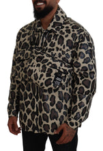 Load image into Gallery viewer, Dolce &amp; Gabbana Multicolor Leopard Print Parka Jacket
