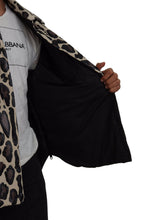 Load image into Gallery viewer, Dolce &amp; Gabbana Multicolor Leopard Print Parka Jacket
