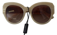 Load image into Gallery viewer, Dolce &amp; Gabbana Beige Chic Acetate Women&#39;s Sunglasses
