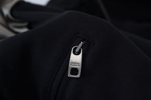 Load image into Gallery viewer, Dolce &amp; Gabbana Sleek Black Hooded Bomber Jacket
