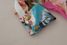 Load image into Gallery viewer, Dolce &amp; Gabbana Elegant Floral Patchwork Silk Blouse
