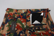 Load image into Gallery viewer, Dolce &amp; Gabbana Italian Designer Multicolor Cargo Shorts
