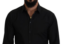 Load image into Gallery viewer, Dolce &amp; Gabbana Elegant Black Formal Cotton Shirt
