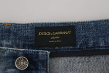 Load image into Gallery viewer, Dolce &amp; Gabbana Stunning Tattered Denim Italian Jeans
