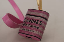 Load image into Gallery viewer, Dolce &amp; Gabbana Chic Leather AirPods Case in Pink
