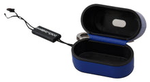 Load image into Gallery viewer, Dolce &amp; Gabbana Elegant Blue Leather Airpods Case
