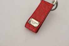 Load image into Gallery viewer, Dolce &amp; Gabbana Chic Red Leather Keychain &amp; Charm Accessory
