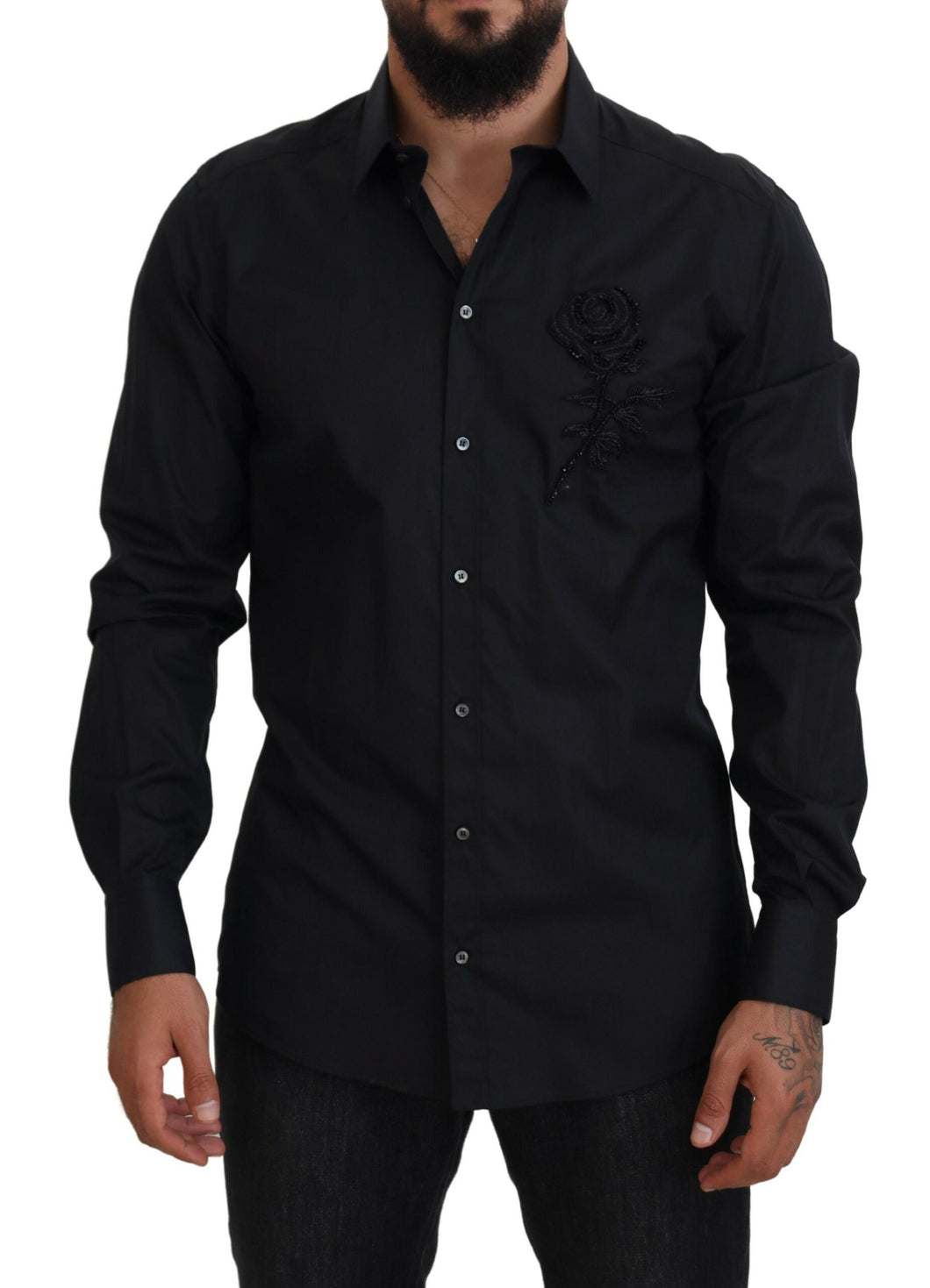 Dolce & Gabbana Elegant Slim Fit Formal Dress Shirt