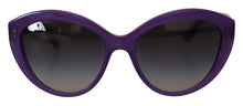 Load image into Gallery viewer, Dolce &amp; Gabbana Chic Purple Cat-Eye Designer Sunglasses
