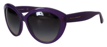 Load image into Gallery viewer, Dolce &amp; Gabbana Chic Purple Cat-Eye Designer Sunglasses
