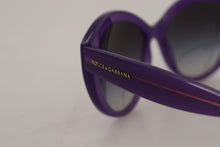 Load image into Gallery viewer, Dolce &amp; Gabbana Chic Purple Cat-Eye Designer Sunglasses
