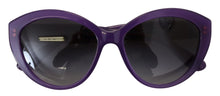 Load image into Gallery viewer, Dolce &amp; Gabbana Chic Purple Cat-Eye Designer Sunglasses
