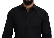 Load image into Gallery viewer, Dolce &amp; Gabbana Elegant Black Formal Long Sleeve Shirt
