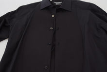 Load image into Gallery viewer, Dolce &amp; Gabbana Elegant Black Formal Long Sleeve Shirt
