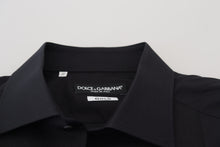 Load image into Gallery viewer, Dolce &amp; Gabbana Elegant Black Formal Long Sleeve Shirt
