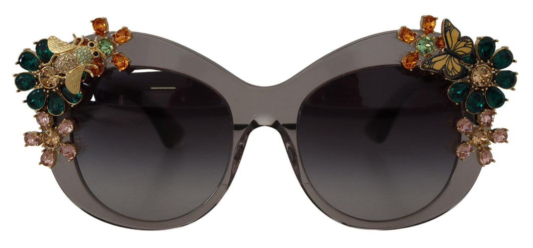 Dolce & Gabbana Crystal-Cat Eye Luxury Sunglasses