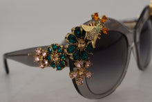 Load image into Gallery viewer, Dolce &amp; Gabbana Crystal-Cat Eye Luxury Sunglasses
