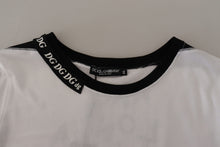 Load image into Gallery viewer, Dolce &amp; Gabbana Elegant Round Neck Slogan Tee
