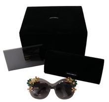 Load image into Gallery viewer, Dolce &amp; Gabbana Crystal-Cat Eye Luxury Sunglasses
