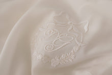 Load image into Gallery viewer, Dolce &amp; Gabbana Elegant Silk Top with Logo Embroidery
