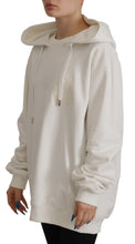 Load image into Gallery viewer, Dolce &amp; Gabbana Chic White Hooded Pullover Sweater
